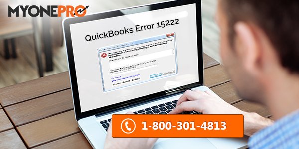How To Fix QuickBooks Error Code 15222
