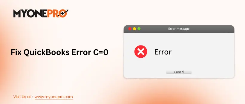Fix QuickBooks Error C=0