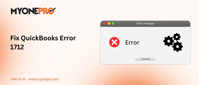 Fix QuickBooks Error 1712