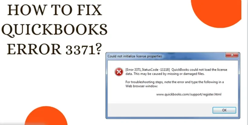 QuickBooks Error 3371