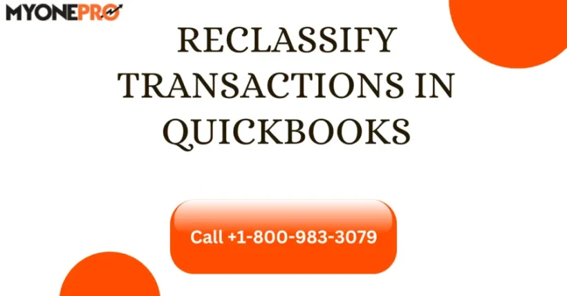 Reclassify Transactions In QuickBooks